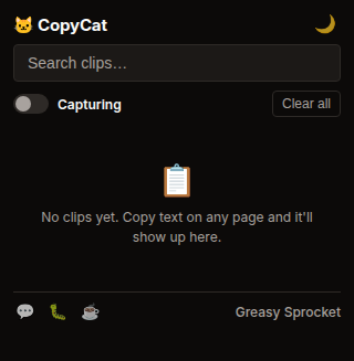 CopyCat screenshot 1