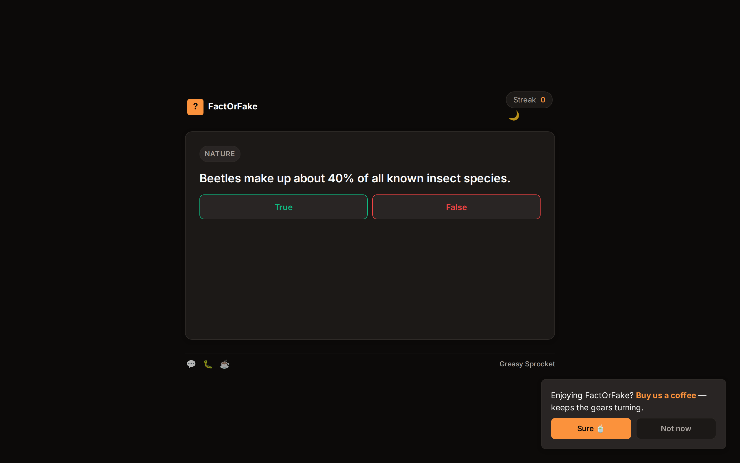 FactOrFake screenshot 1