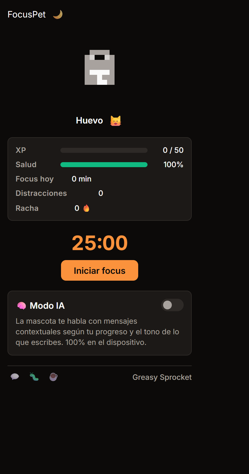 FocusPet captura 1