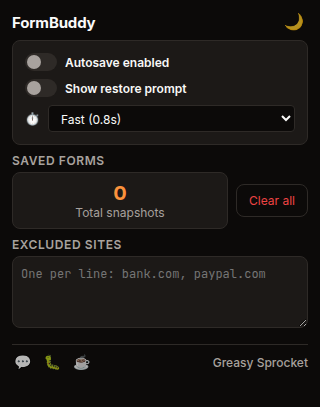 FormBuddy screenshot 1