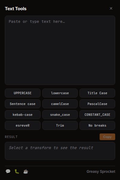Text Tools screenshot 1